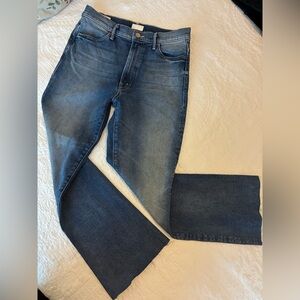 MOTHER The Hustler ankle fray